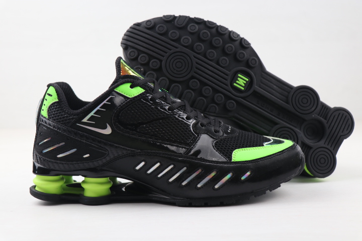 Women Nike Shox Enigma SP Black Green Shoes